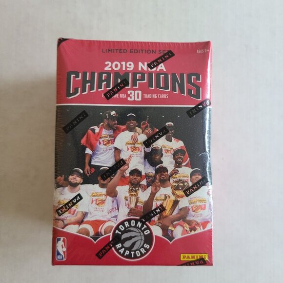 Panini 2019 NBA Champions Toronto Raptors Limited Edition Team Set Card Box NEW - Picture 1 of 6